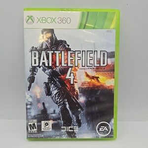 Battlefield 4 (Xbox 360, 2013) Complete Tested Working - Free Ship
